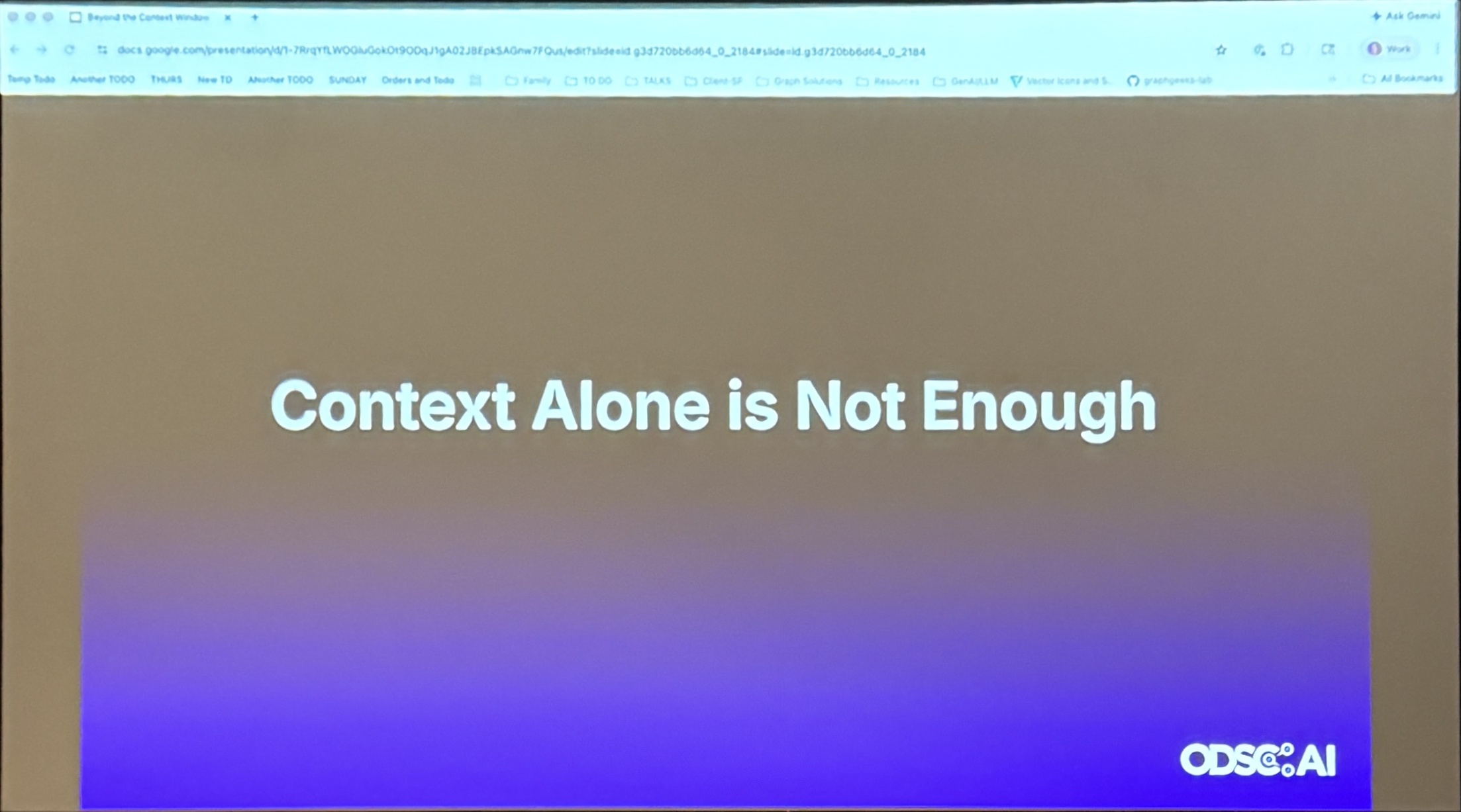 Slide 5 — Context Alone Is Not Enough