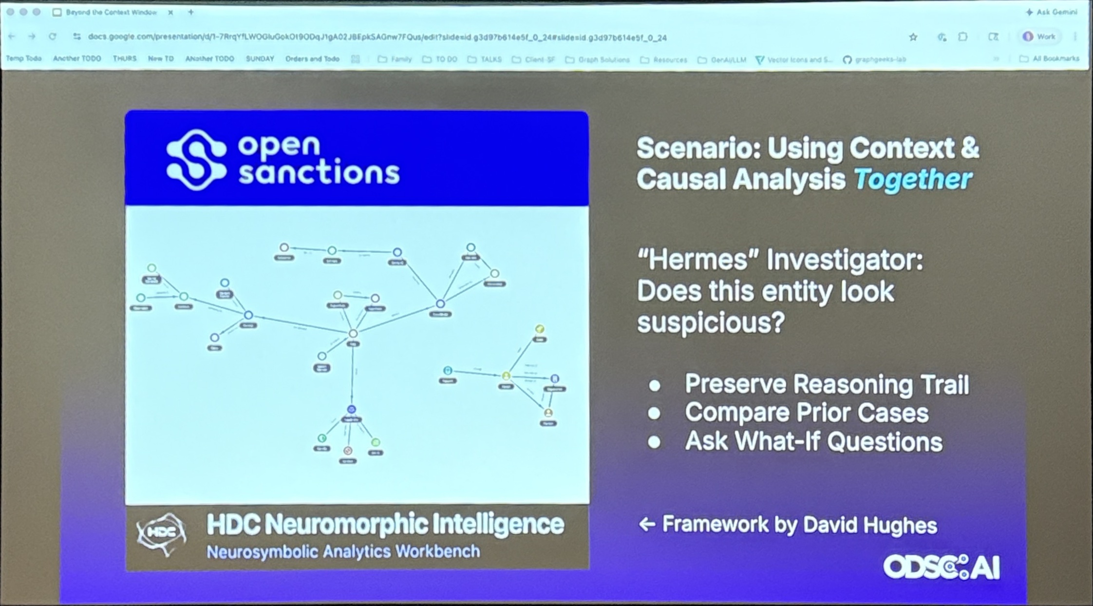 Slide 21 — Scenario: Context and Causal Analysis Together