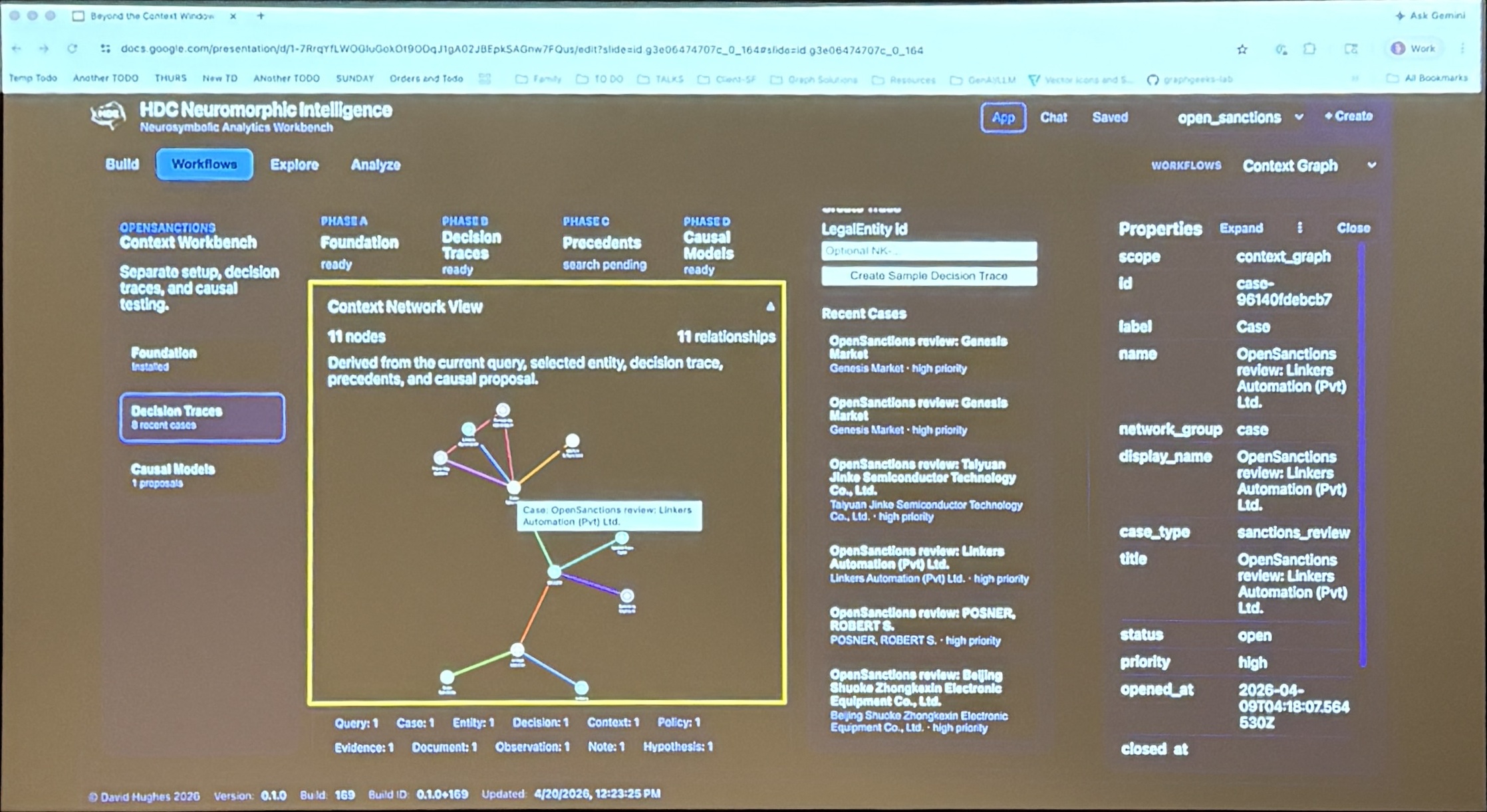 Slide 23 — Exploring the Context Graph