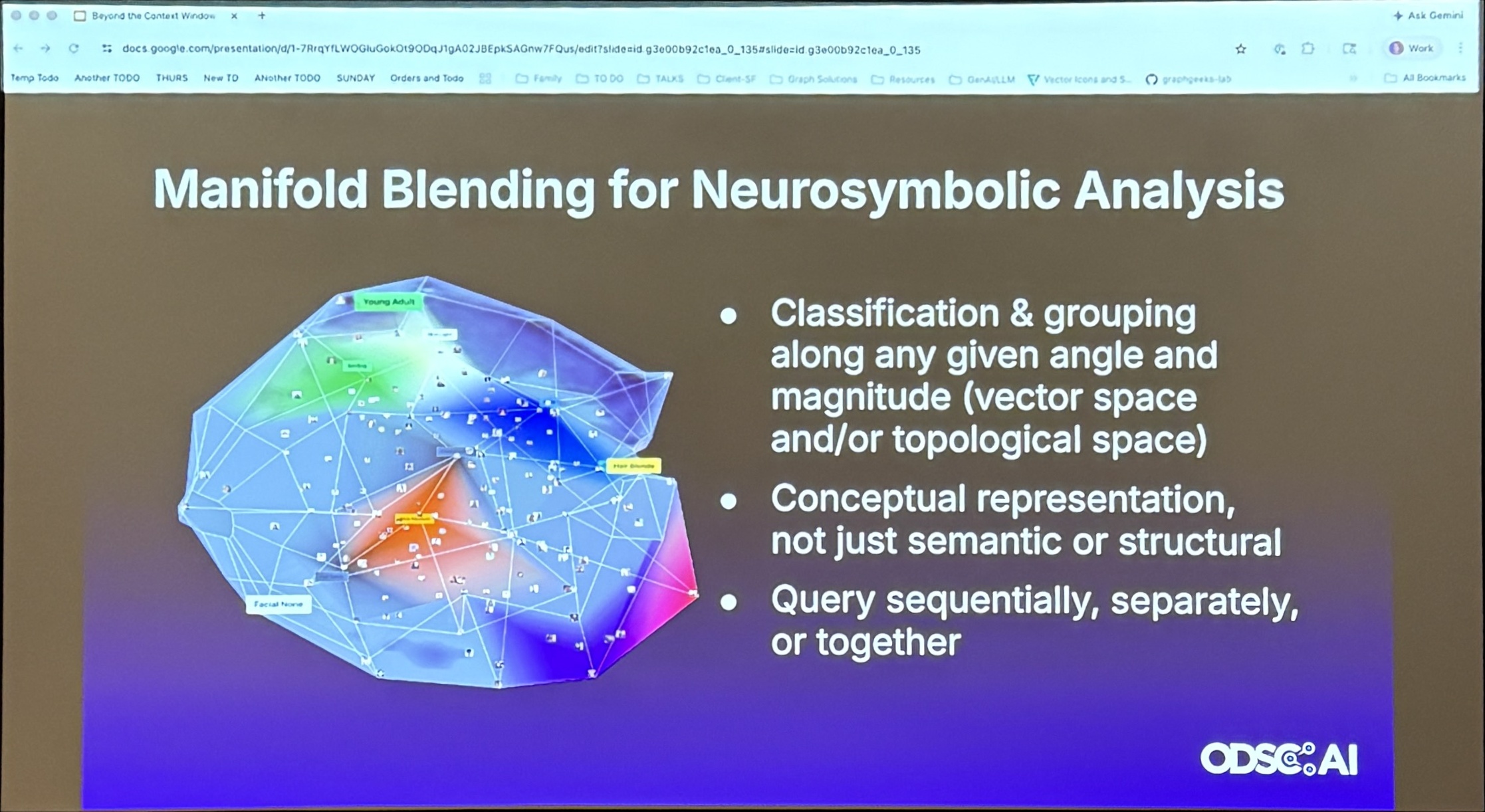 Slide 35 — Manifold Blending for Neurosymbolic Analysis