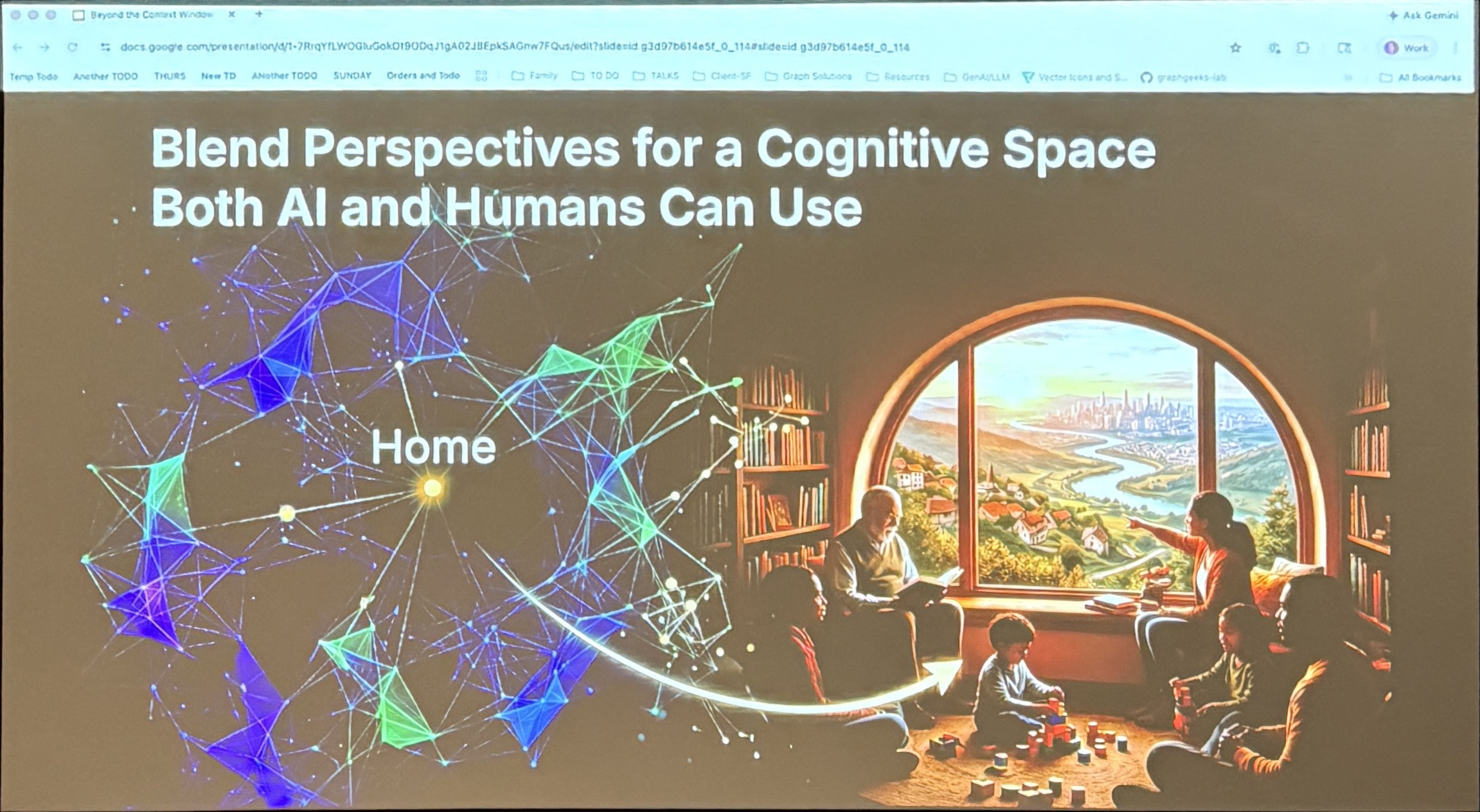 Slide 41 — Blend Perspectives for a Cognitive Space