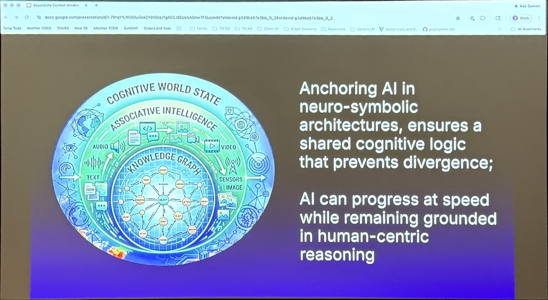 Slide 42 — Anchoring AI in Neurosymbolic Architectures